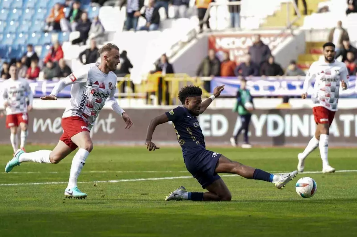 Kasımpaşa 2-1 Gaziantep FK: İlk Yarı Sonucu