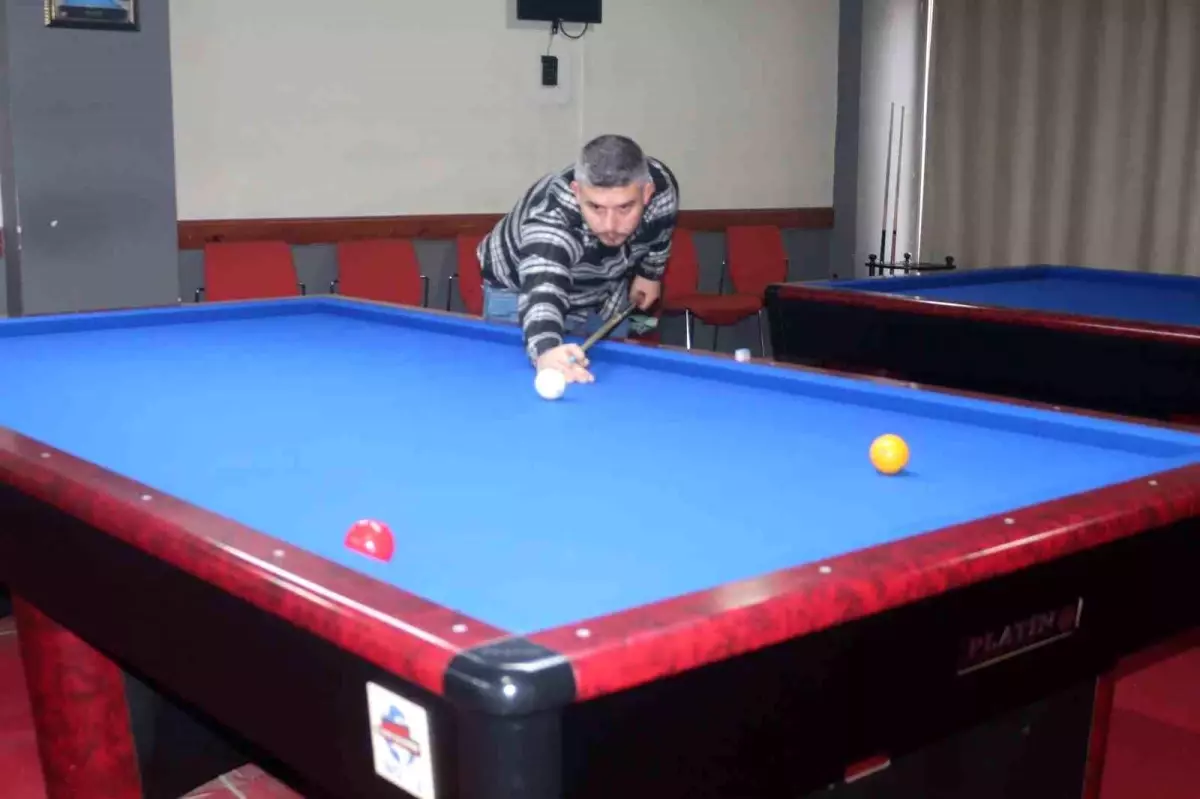 Afyon\'da Bilardo Turnuvası Başladı