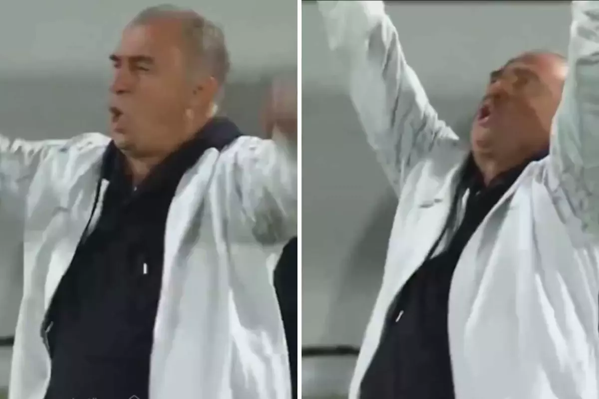 Ağzından çıkan kelimeye dikkat: Herkes Fatih Terim\'in gol sevincini konuşuyor