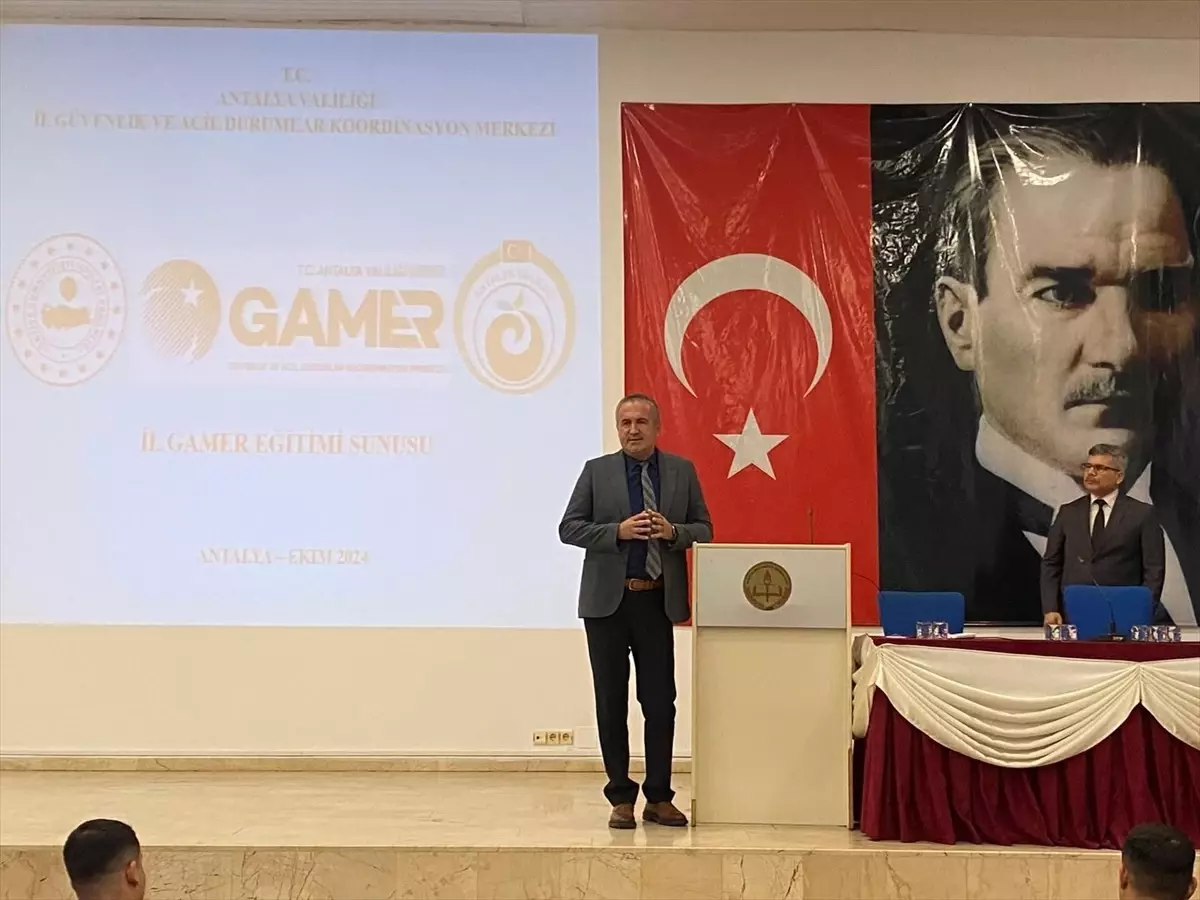 Antalya\'da GAMER Eğitimi Tamamlandı