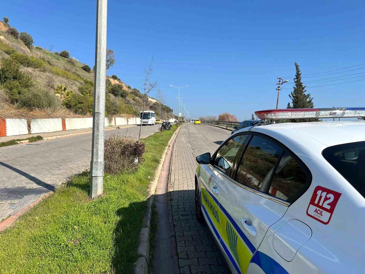 Aydın\'da Motosiklet Kazası