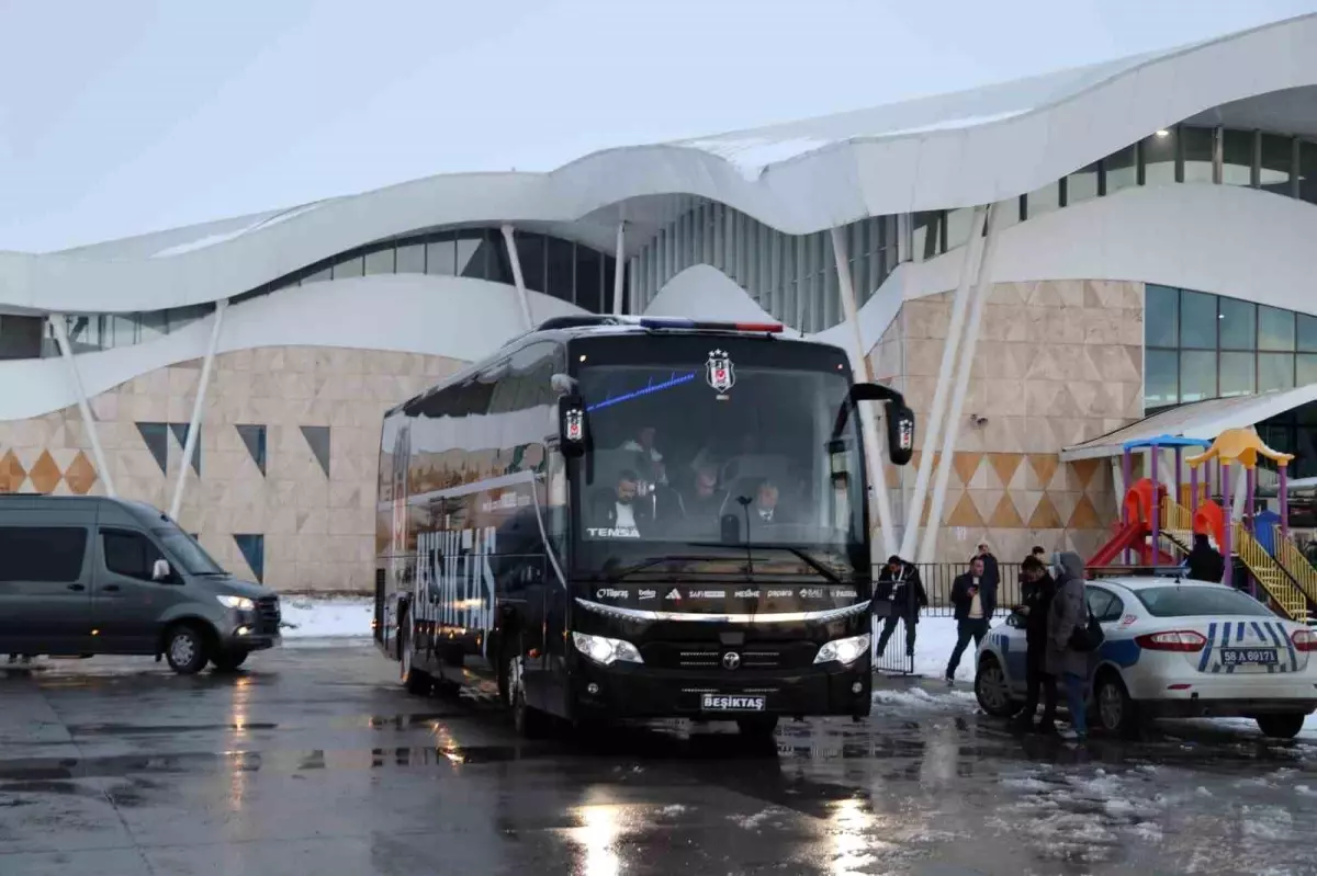 Beşiktaş Sivas\'ta Ziraat Kupası için hazır