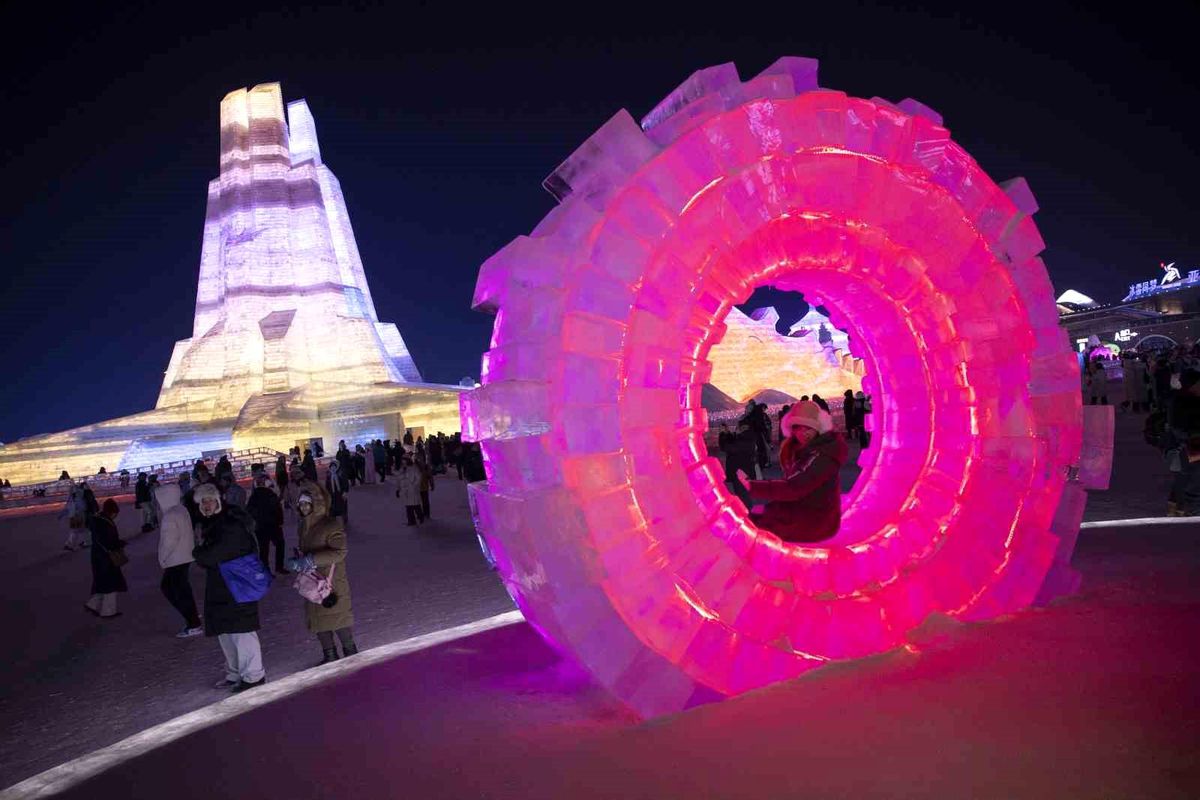 Harbin Buz Festivali 41. Kez Yapıldı