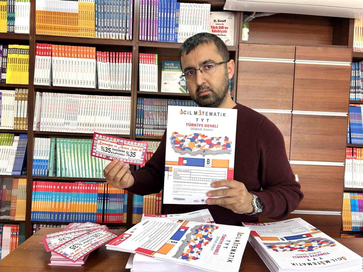 Hatay\'da Depremzede Öğrencilere Ücretsiz Deneme Kitapçığı