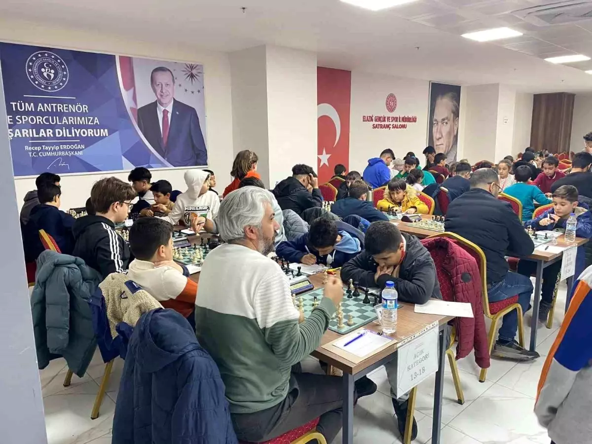 Elazığ Satranç İl Birinciliği Tamamlandı