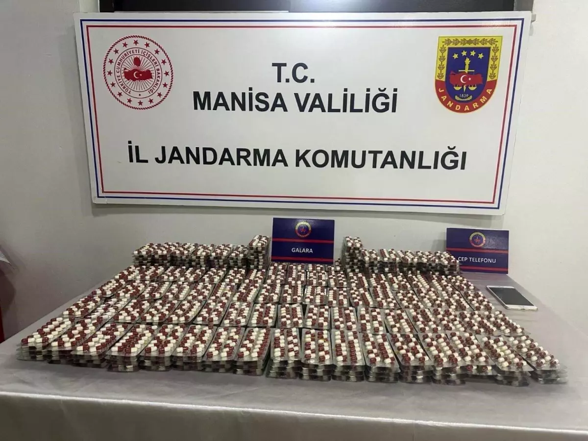 Manisa\'da Uyuşturucu Hap Operasyonu