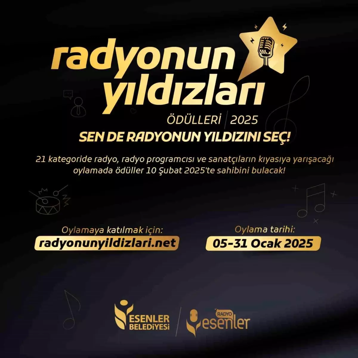 Esenler\'de \'Radyonun Yıldızları\' Oylaması Başladı