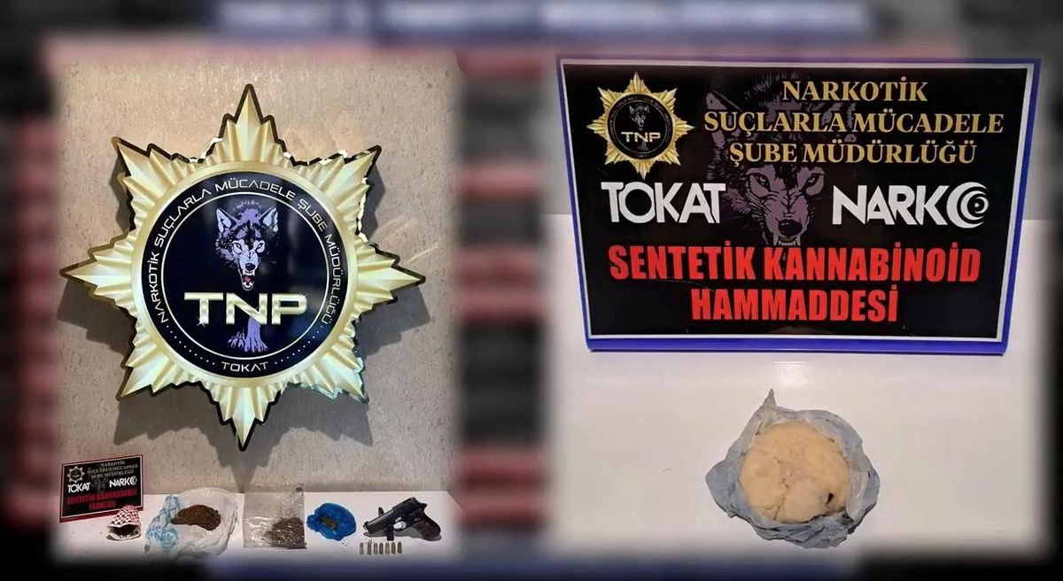 Tokat\'ta Uyuşturucu ve Silah Operasyonu
