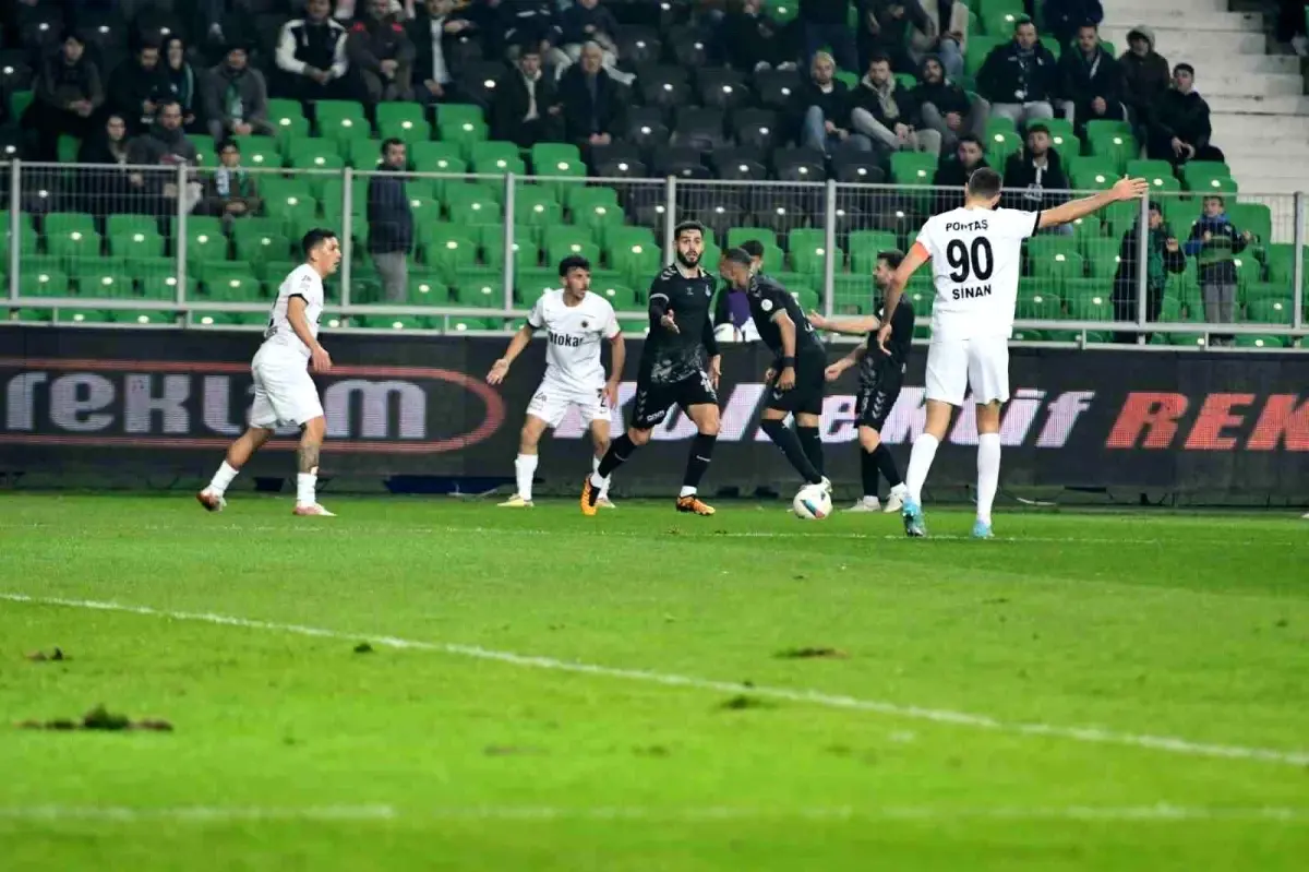 Sakaryaspor - Gençlerbirliği Maçından Beraberlik