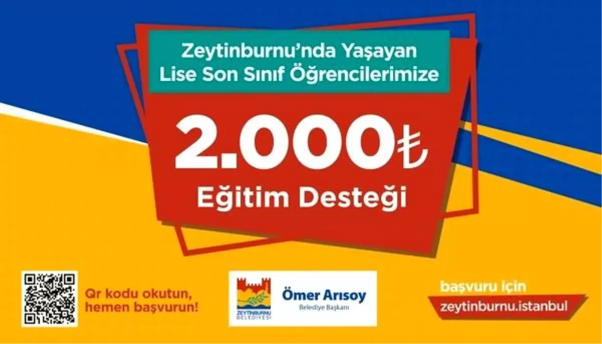 Zeytinburnu Belediyesi\'nden 12. Sınıf Öğrencilerine Eğitim Desteği