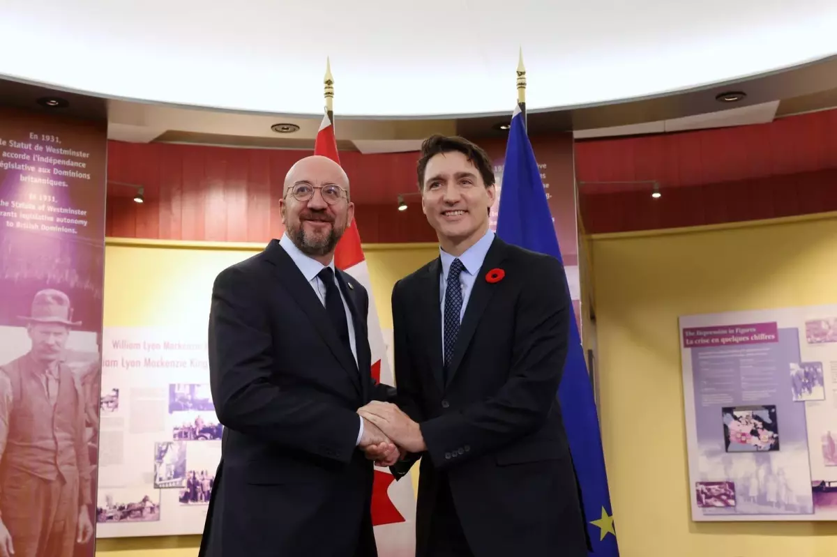 Charles Michel\'den Trudeau\'ya Teşekkür Mesajı