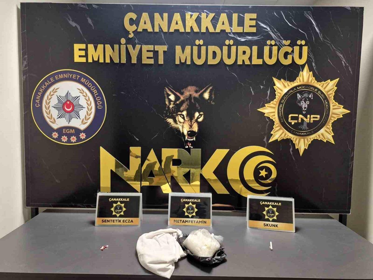Çanakkale\'de Uyuşturucu Operasyonu: 3.5 Milyon TL\'lik Ele Geçirildi