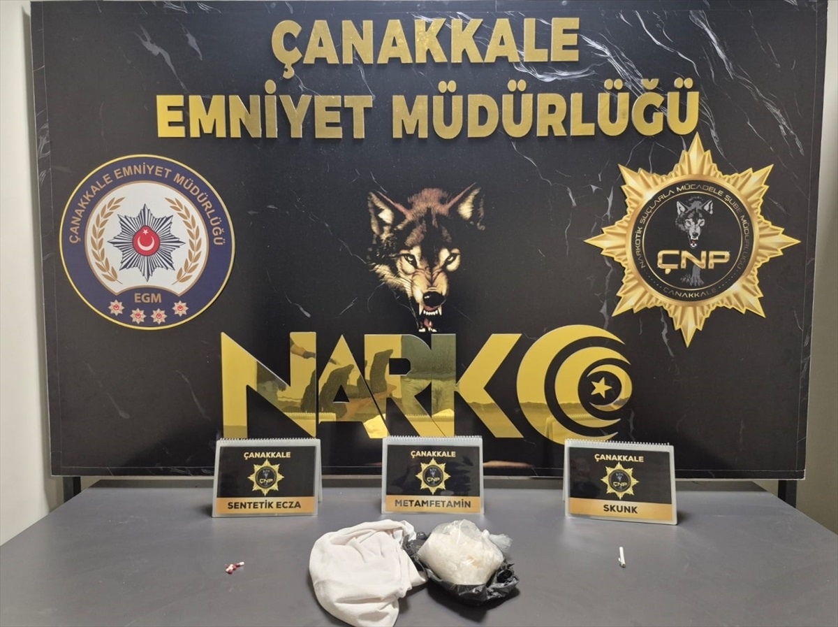 Çanakkale\'de Uyuşturucu Operasyonu: 2 Tutuklama