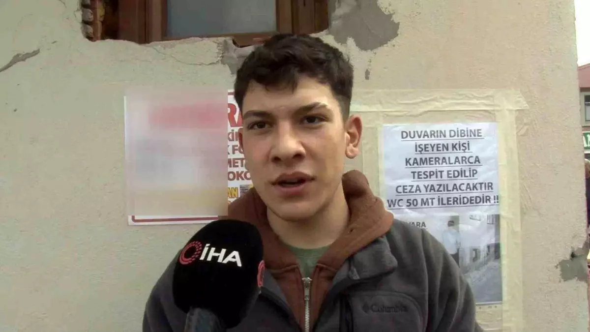 Kayseri\'de Tuvalet Krizi: Esnaf Afiş Astı