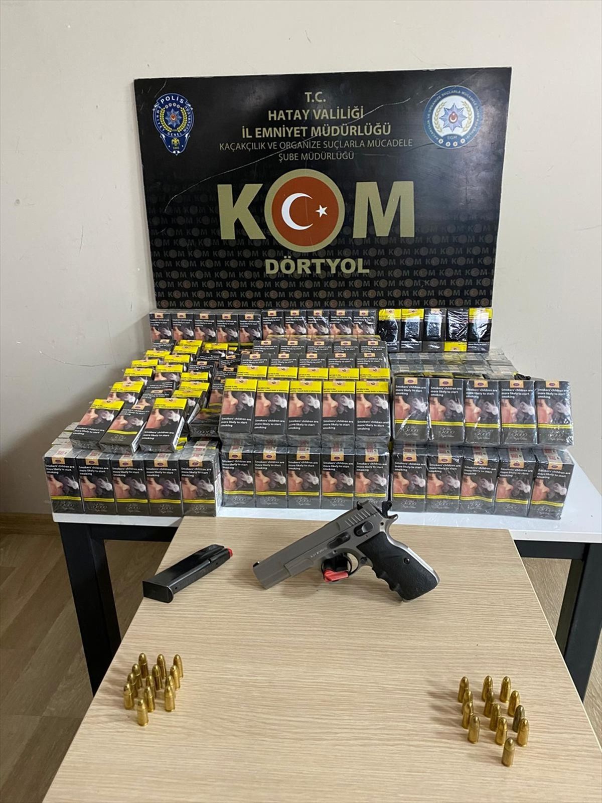 Hatay\'da Kaçakçılık Operasyonu: 3 Gözaltı