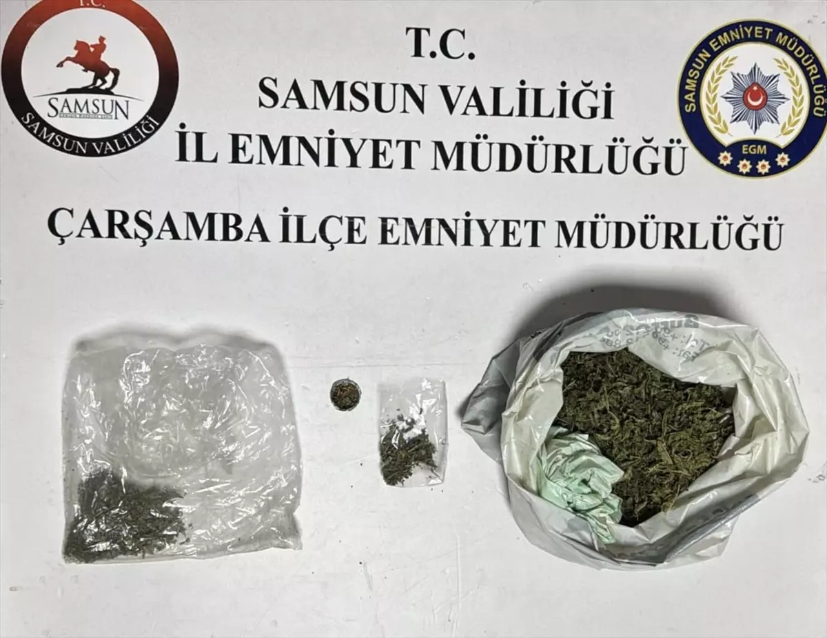 Samsun\'da Uyuşturucu Operasyonu: 3 Gözaltı