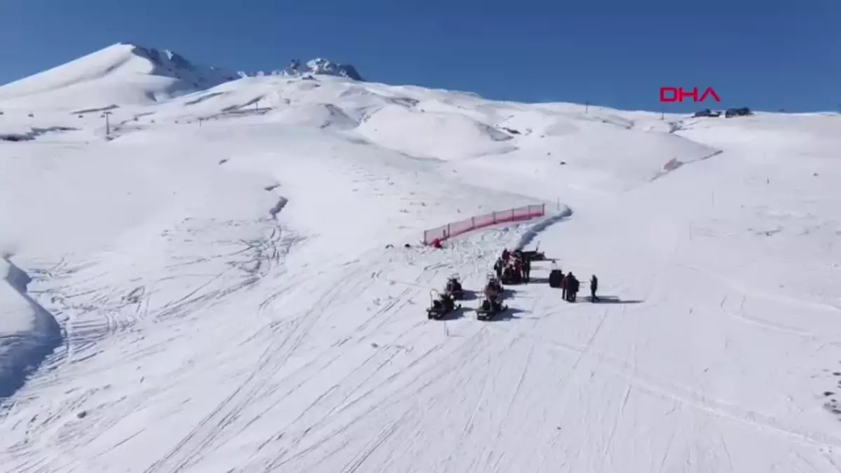 Erciyes Kayak Merkezi\'nde Rus Turist Hayatını Kaybetti