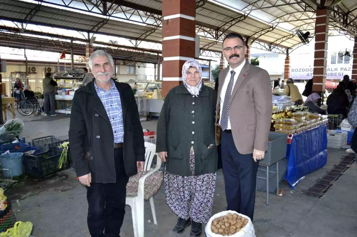 Kaymakam Ateş Esnafları Dinledi