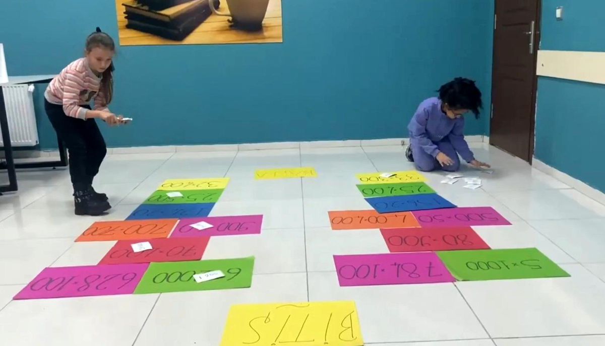 Kayseri\'de Çocuklara Eğlenceli Matematik Eğitimi