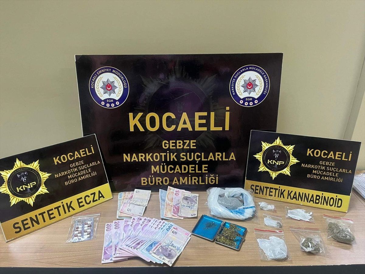 Kocaeli\'de Uyuşturucu Operasyonu: 6 Tutuklama