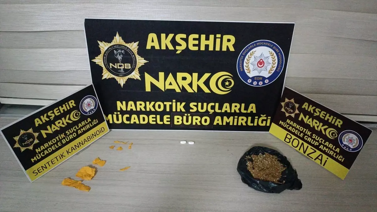 Akşehir\'de Uyuşturucu Operasyonu: 1 Tutuklama