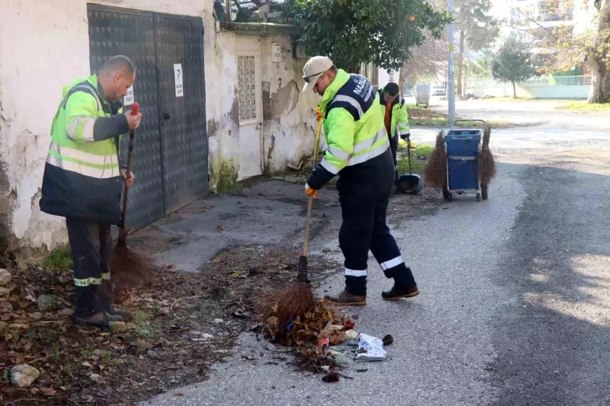 Nazilli Belediyesi\'nden Ocaklı Mahallesi\'nde Temizlik Çalışması