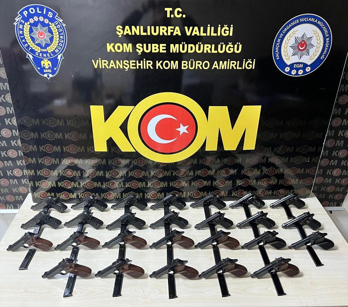 Şanlıurfa\'da Silah Kaçakçılığı Operasyonu
