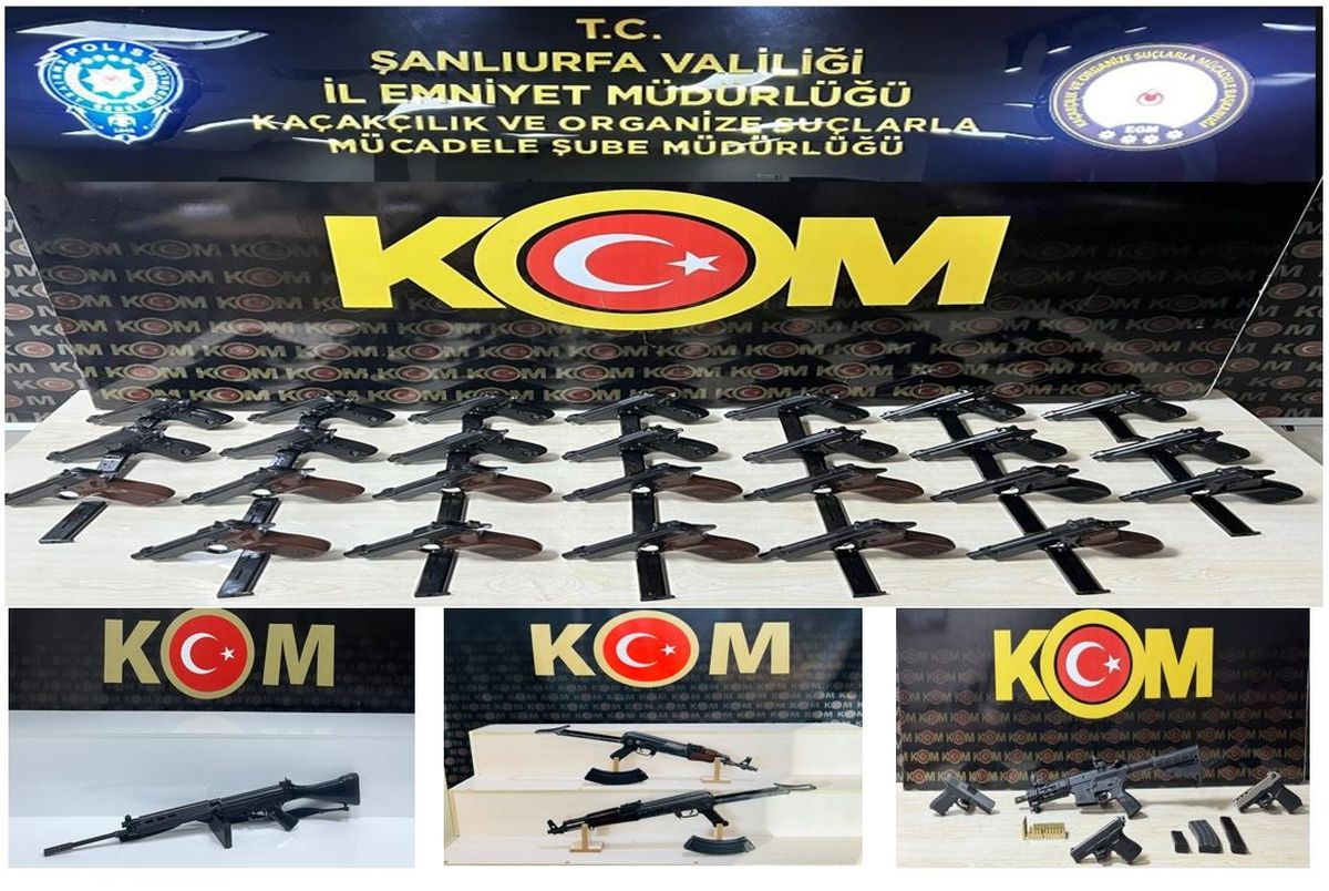 Şanlıurfa\'da Silah Kaçakçılığı Operasyonu: 4 Tutuklama