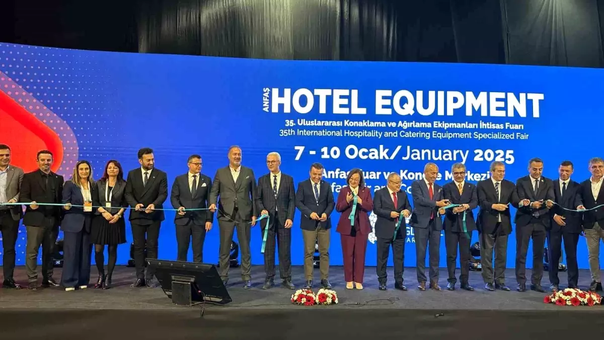 Antalya\'da Hotel Ekipmanları Fuarı Açıldı