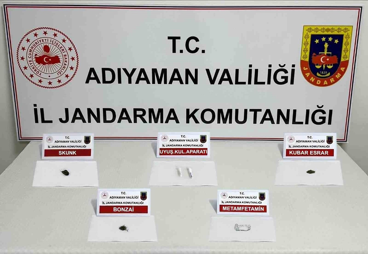 Adıyaman\'da Uyuşturucu Denetimi