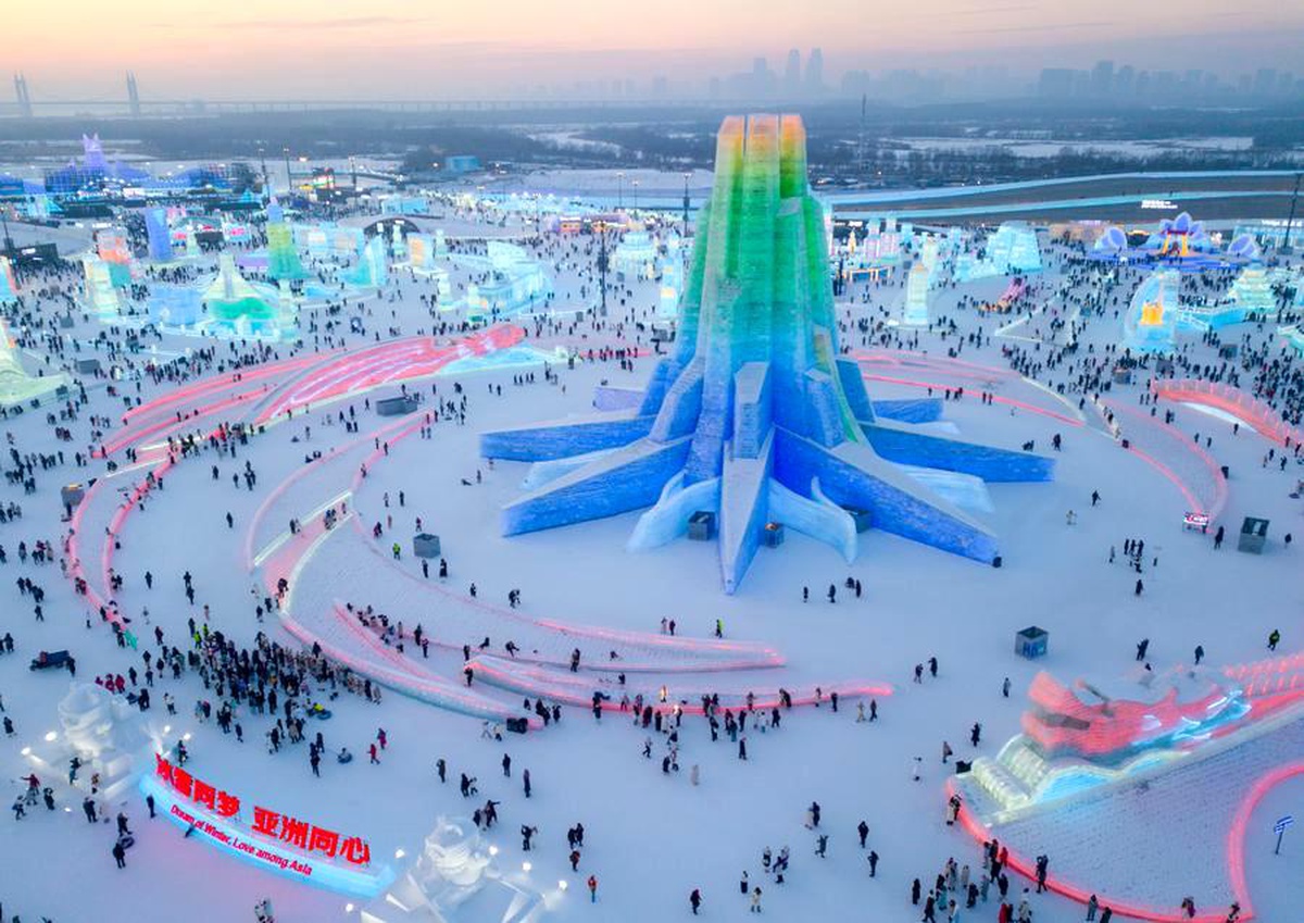 Harbin Kış Turizminin Gözdesi