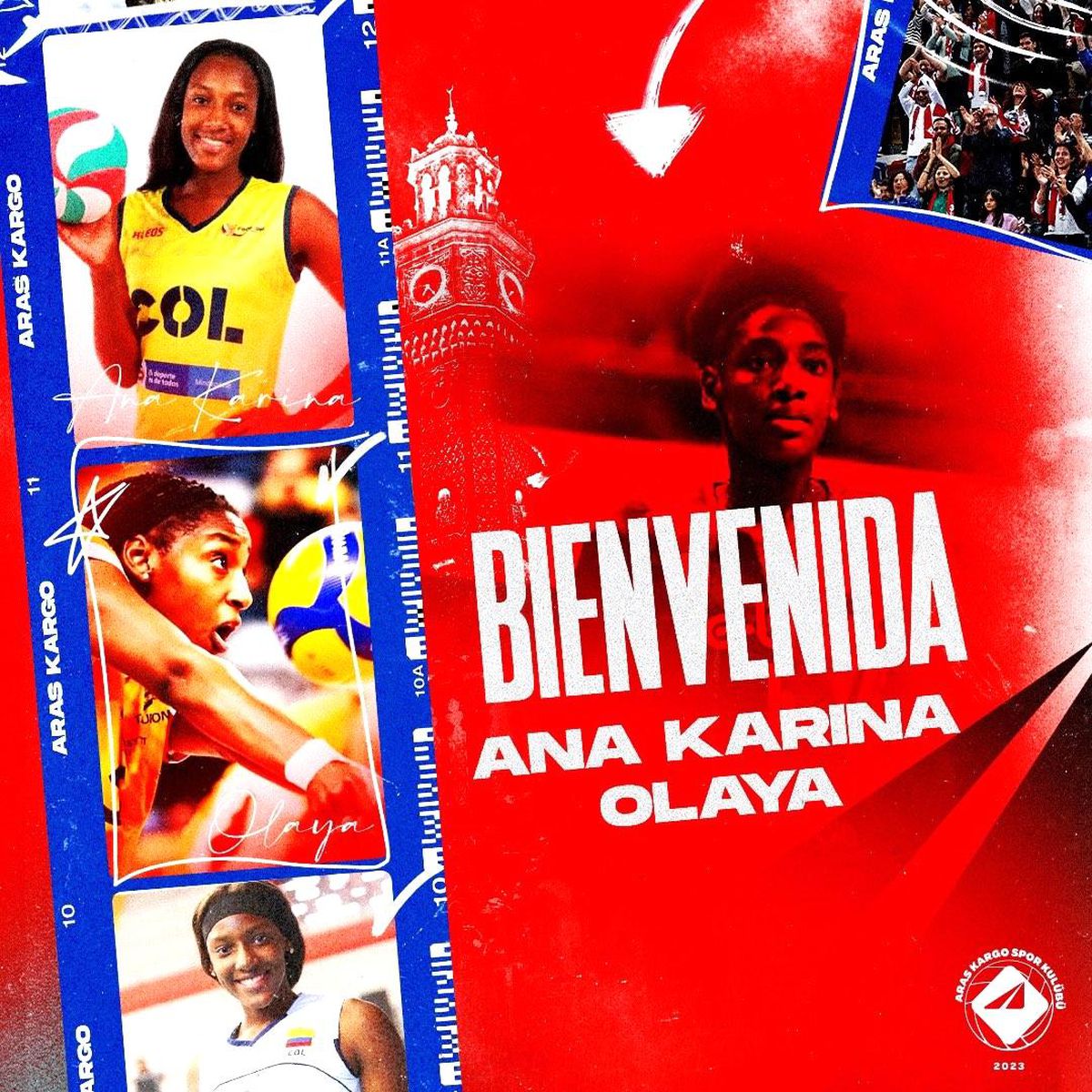 Aras Kargo, Ana Karina\'yı Transfer Etti