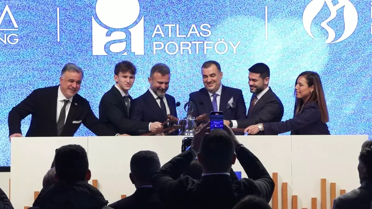 Borsa İstanbul\'da gong \'Atlas Portföy Avrupa Yatırım Girişim Sermayesi Yatırım Fonu\' için çaldı