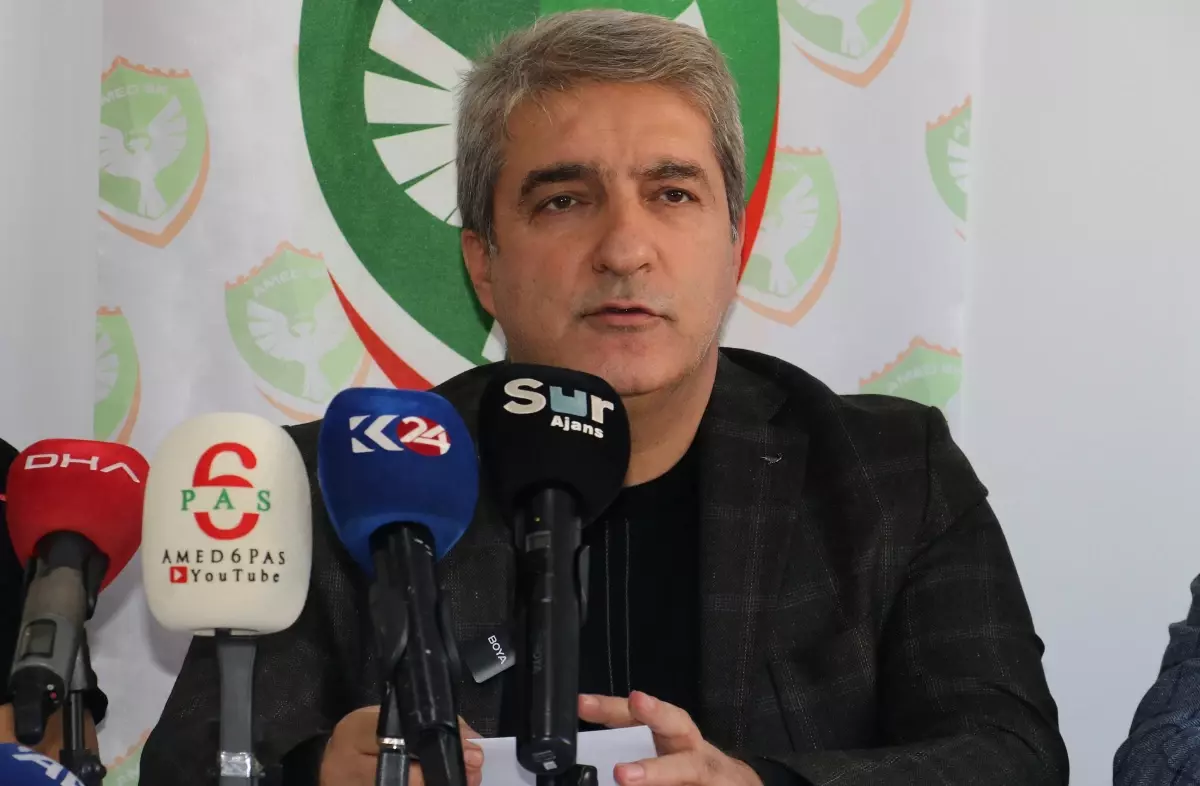 Amedspor Başkanı: \'Ankaragücü Maçında Provokasyona Uzak Durun\'