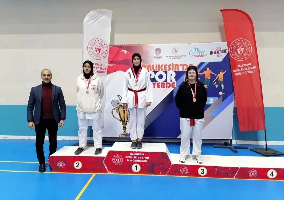 Edremit\'ten Taekwondo Başarısı