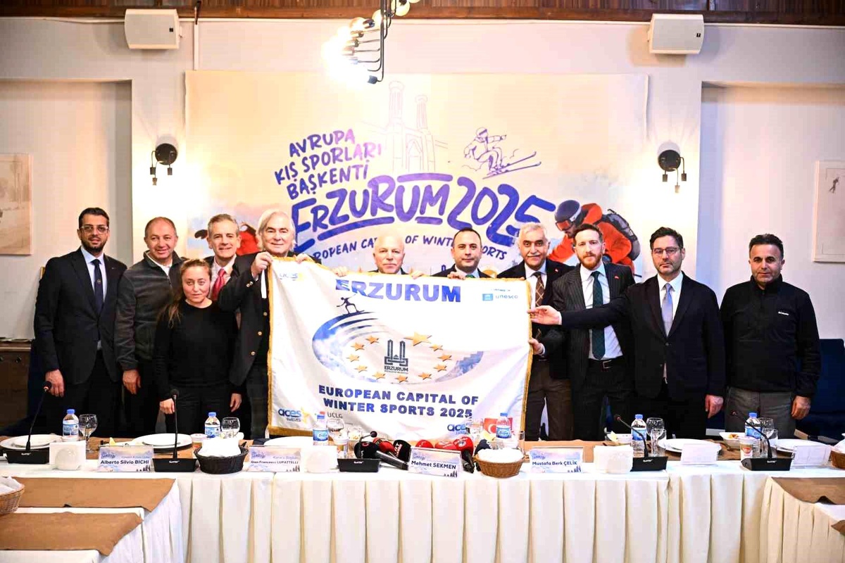 Erzurum, 2025 Yılı Avrupa Kış Sporları Başkenti İlan Edildi