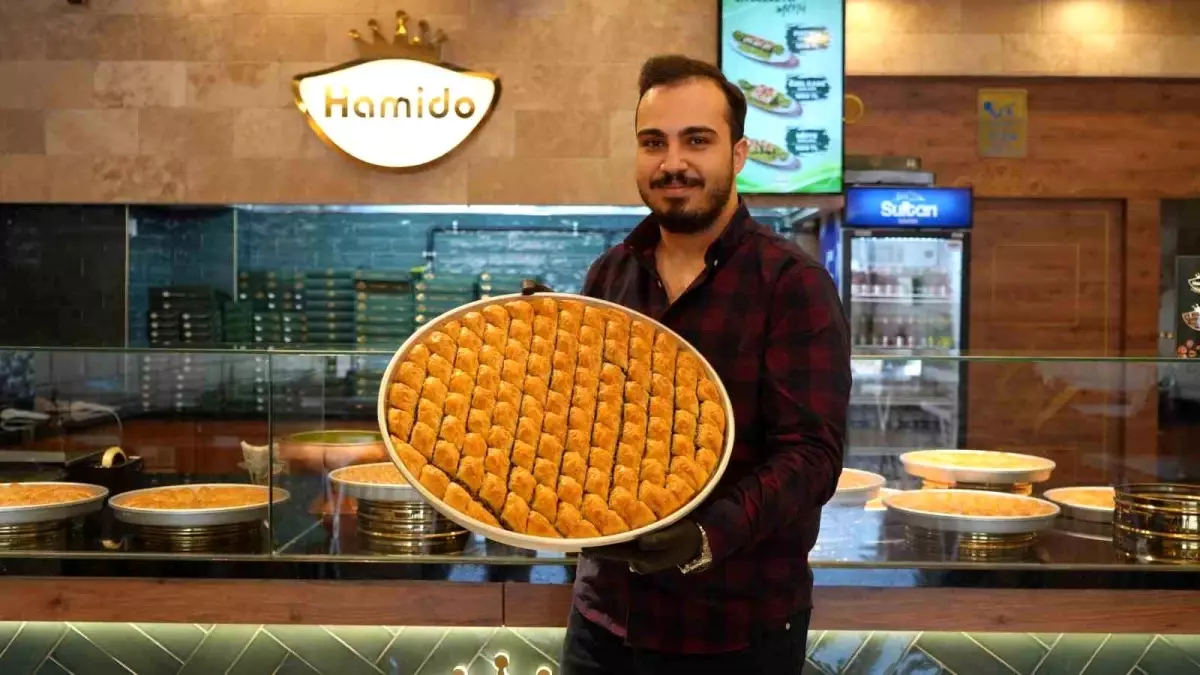 Hamido Baklavaları, 2024\'te 118 Ülkeye 100 Ton İhracat Gerçekleştirdi