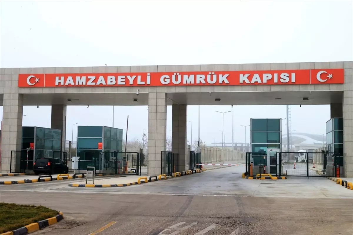 Hamzabeyli Sınır Kapısı İhracatta Öne Çıkıyor