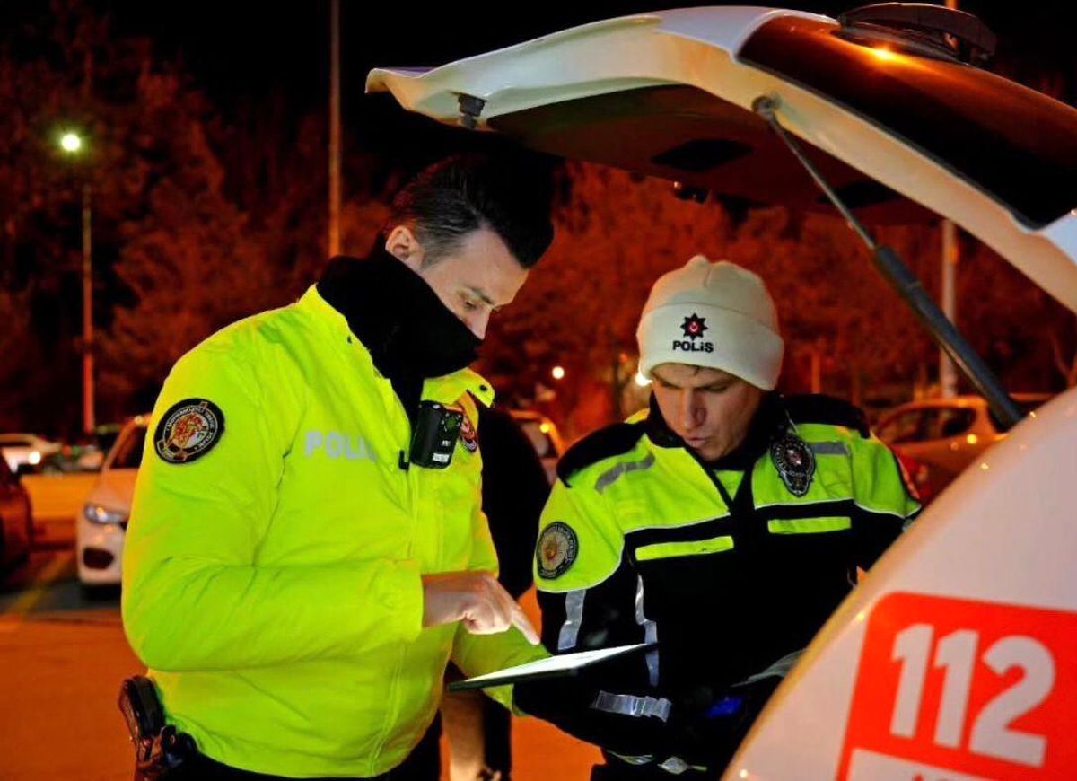 Isparta\'da Trafik Denetimi: 14 Ceza, 6 Araç Men