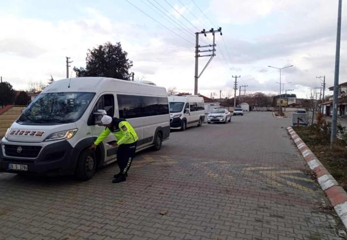 Kırklareli\'nde 110 Araç Trafikten Men Edildi
