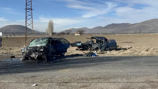 Nevşehir'de baba ve oğlu kazada can verdi