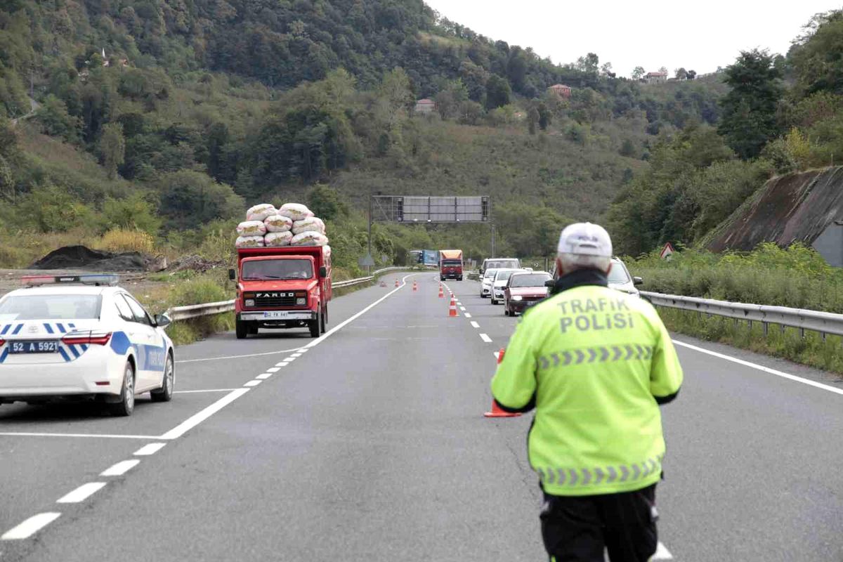 Ordu\'da Trafik Denetimleri Sıklaştırıldı