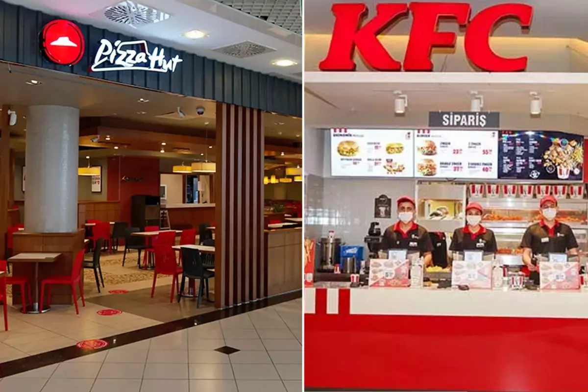 Pizza Hut ve KFC\'nin franchise sözleşmesi feshedildi