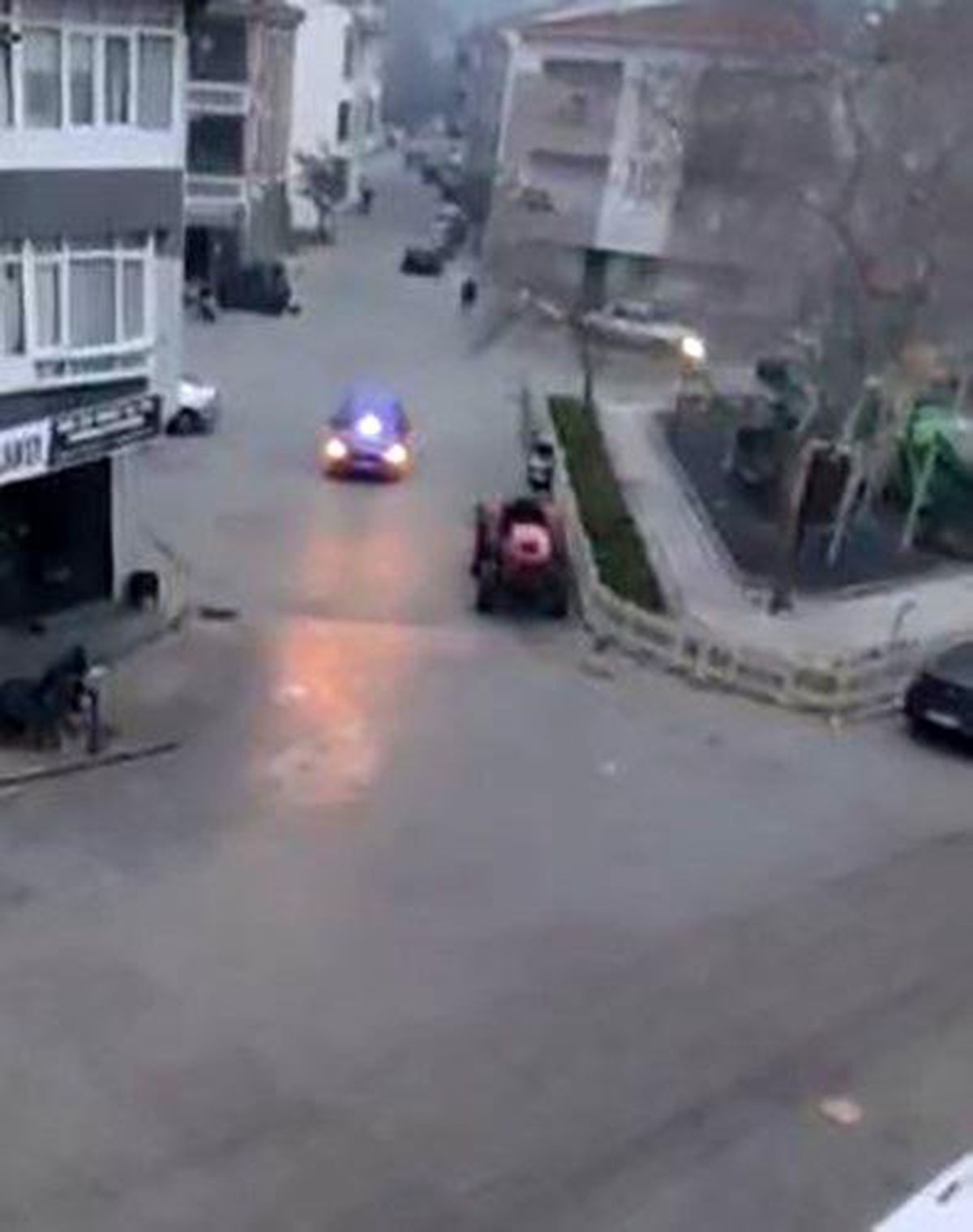 Tekirdağ\'da Çakarlı Araca Rekor Ceza