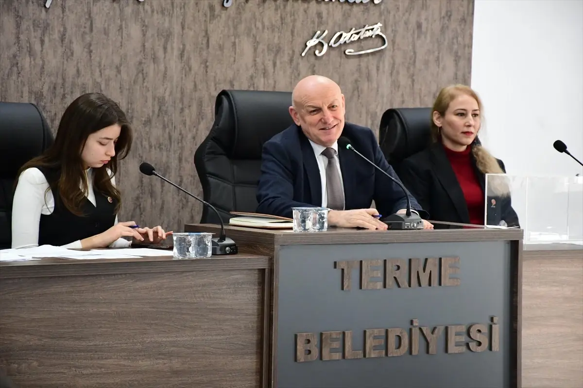 Terme Belediyesi 2025 Planlarını Görüştü