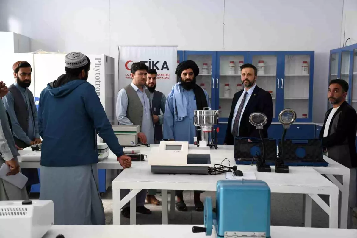 TİKA\'dan Afganistan\'a Ziraat Laboratuvarı