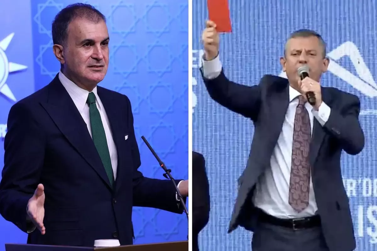 AK Parti\'den Özgür Özel\'in kırmızı kart kampanyasına ilk yanıt: Topu taca atmış