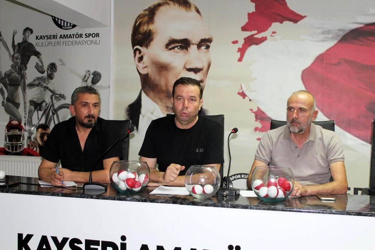 Kayseri U-17 ve U-15 Fikstür Çekimi Yarın