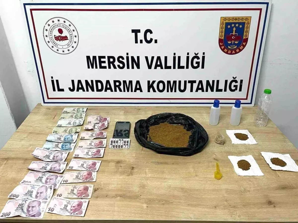 Mersin\'de Uyuşturucu Operasyonu: İki Şahıs Yakalandı