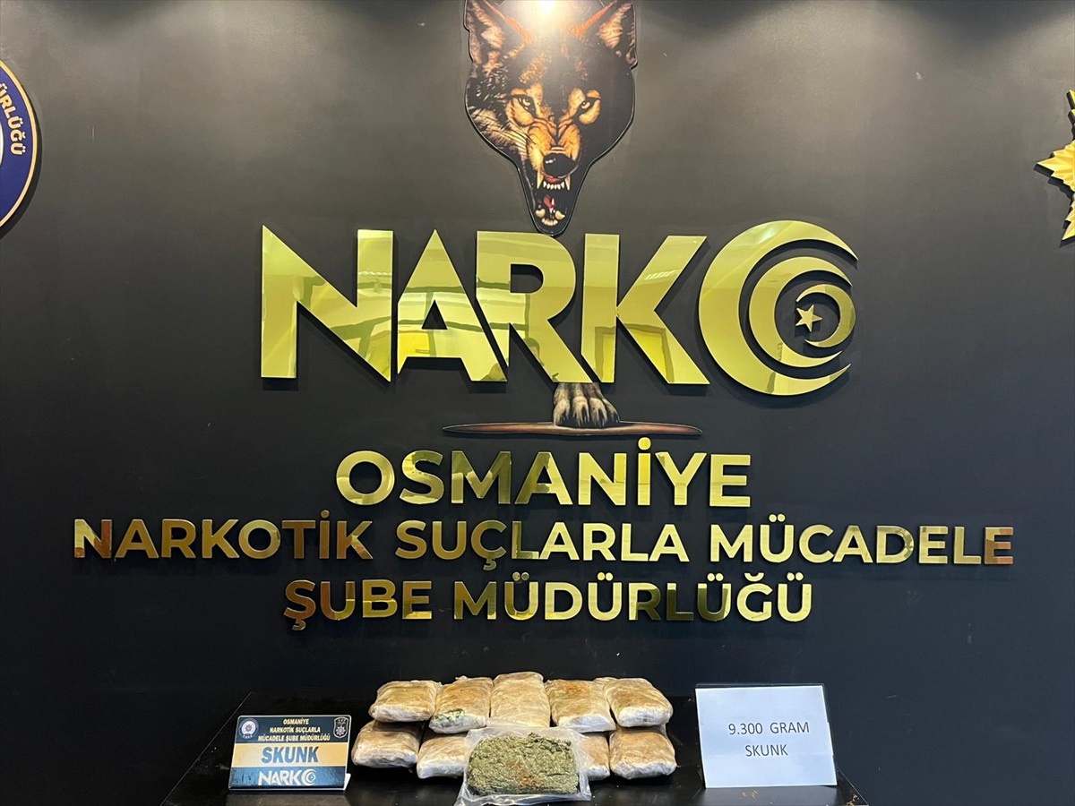 Osmaniye\'de Uyuşturucu Operasyonu